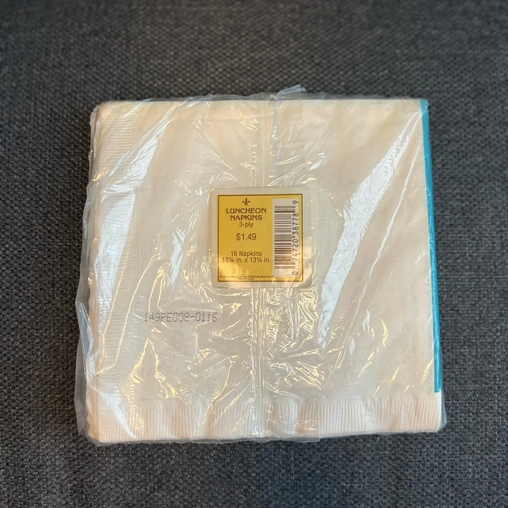 Vintage 1980s Hallmark Party Napkin Sets